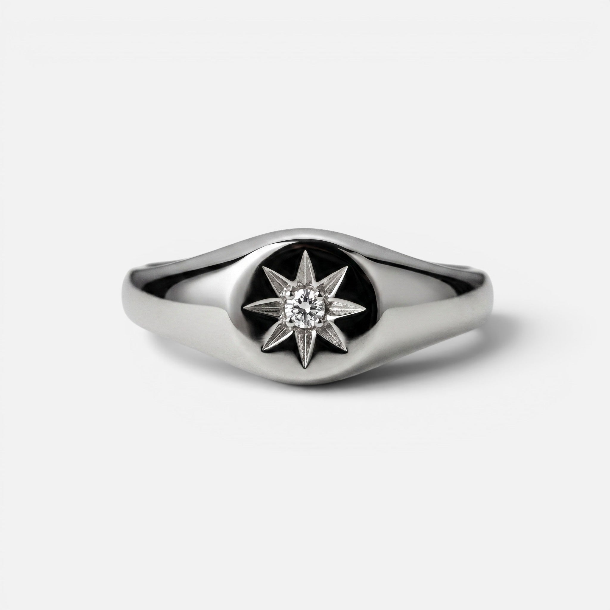 Women's Star Signet Ring