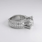 Women's Statement Crystal Ring
