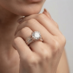 Women's Statement Crystal Ring