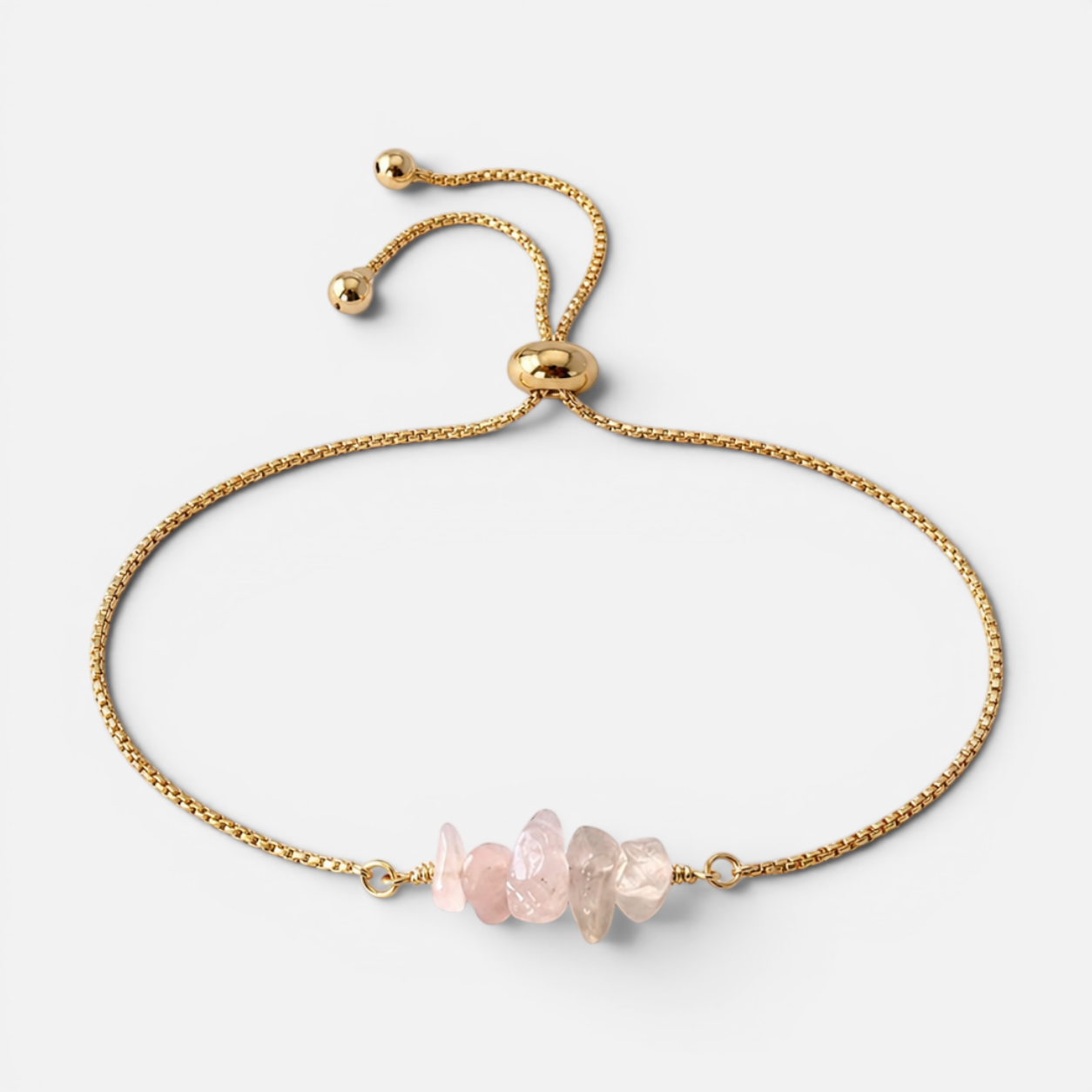Women's Stone Chip Bar Bolo Bracelet