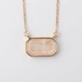 Women's Stone Pendant Necklace