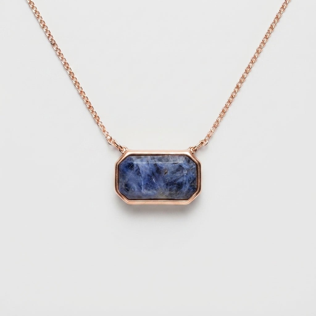 Women's Stone Pendant Necklace