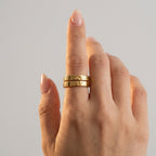 Women's Sun Moon Ring Set