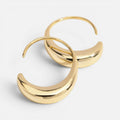 Women's Tapered Hoop Earrings