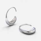 Women's Tapered Hoop Earrings