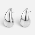 Women's Teardrop Stud Earrings