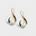 Women's Twist Drop Earrings