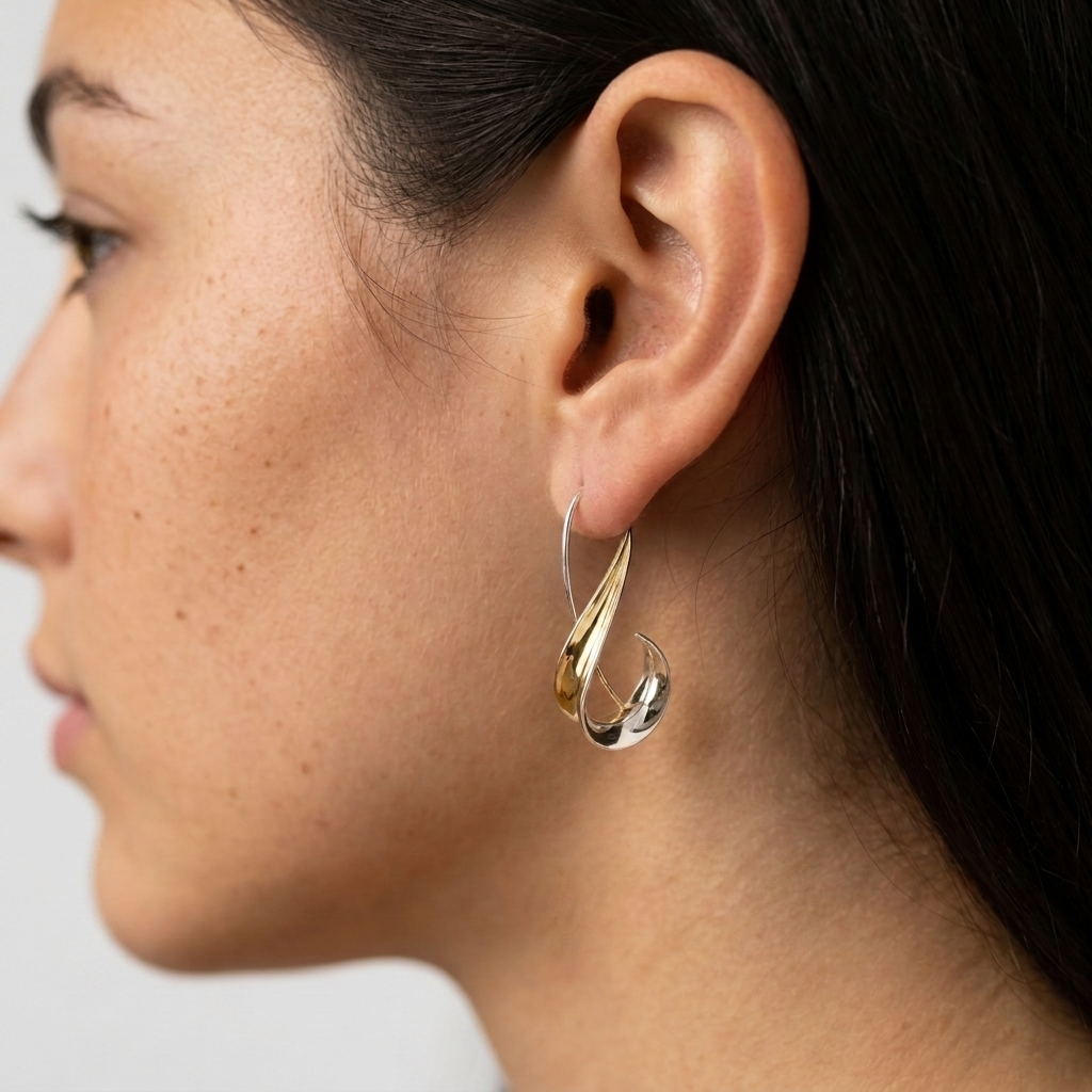 Women's Twist Drop Earrings