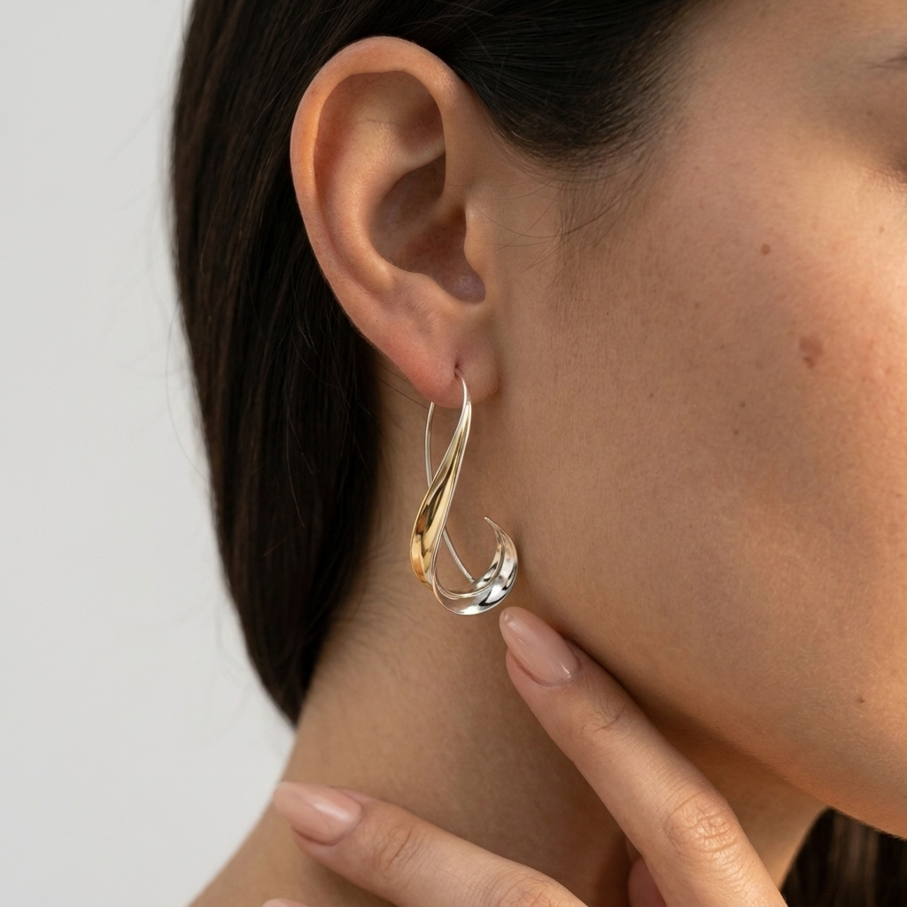 Women's Twist Drop Earrings