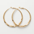 Women's Twist Hoop Earrings