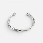 Women's Twisted Open Cuff Bangle