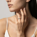 Women's Two-Strand Pave Ring