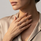 Women's Two-Strand Pave Ring