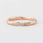 Women's Two-Strand Pave Ring