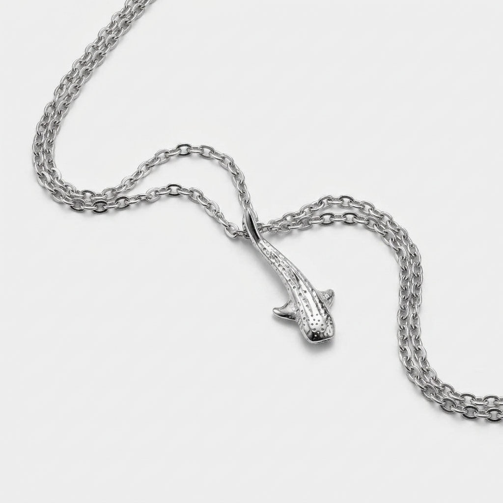 Women's Whale Shark Pendant Necklace